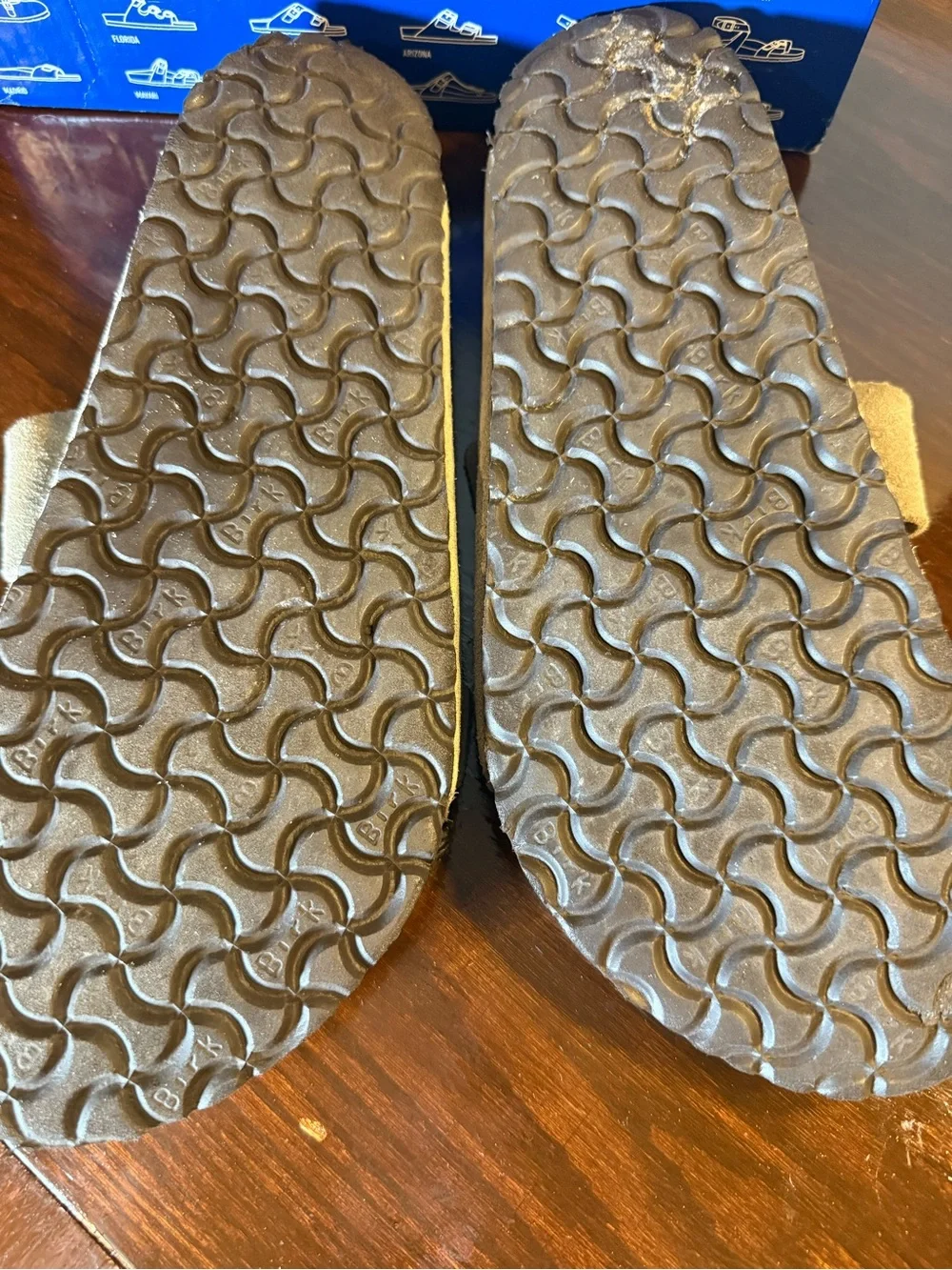 Birkenstock Men's Arizona Sandals in Taupe